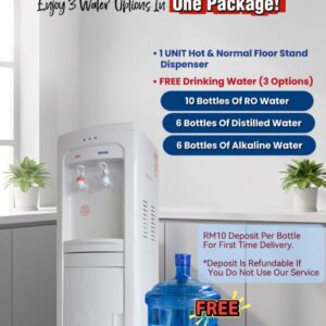 Package b - alkaline water 19 litre