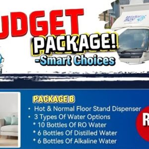 Package b - alkaline water 19 litre