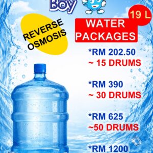 100 btl ro water 19 litre