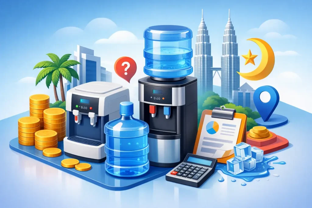 Berapa Kos Sewa Dispenser Air di Malaysia?